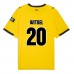 Maillot de foot Girona Axel Witsel #20 Extérieur vêtements 2025-26 Manches Courtes
